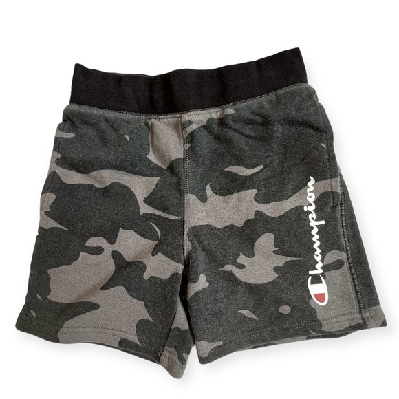 🔴 $5 Sale Lot 2 Champion Drawstring Shorts Camo & Black - Picture 4 of 11